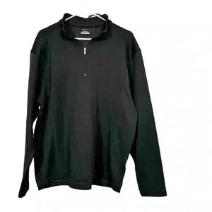 Nike Golf Men’s Sweater 1/4 Zip Pullover Dark Gray Size Large Performance